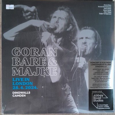 GORAN BARE & MAJKE  - Live in London 2LP