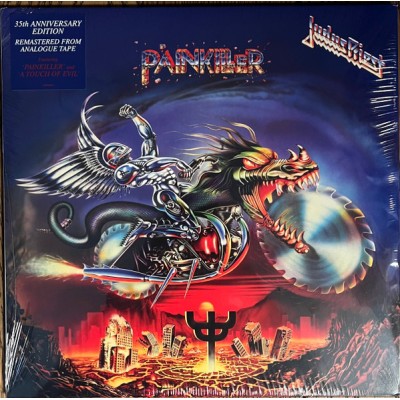 JUDAS PRIEST - Painkiller - Plavi vinil LP
