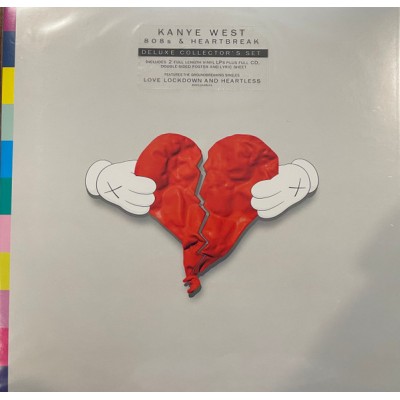 KANYE WEST - 808s & Heartbreaker - 2LP+CD Deluxe SET