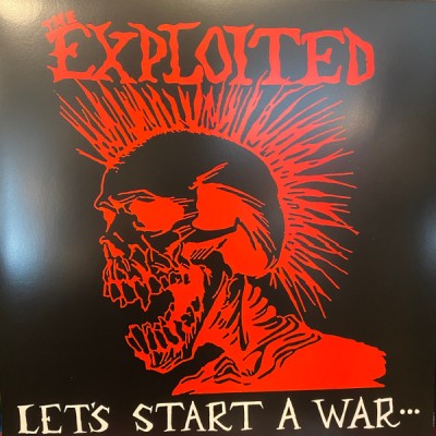 EXPLOITED - Let's Start The War... - LP Color 500 only