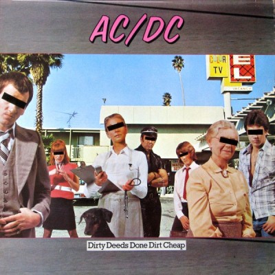AC/DC - Dirty Deeds Done Dirt Cheep - LP