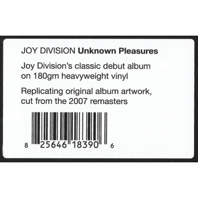 JOY DIVISION - Unknown Pleasure LP