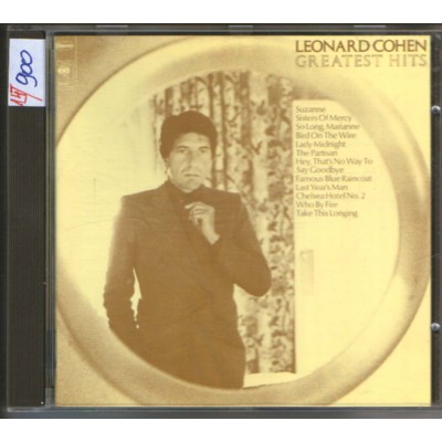 LEONARD COHEN - Greatest Hits - CD