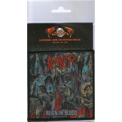 SLAYER - Reign in Blood - Prišivač