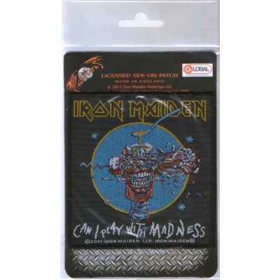 IRON MAIDEN - Can I Play With Madness - Prišivač