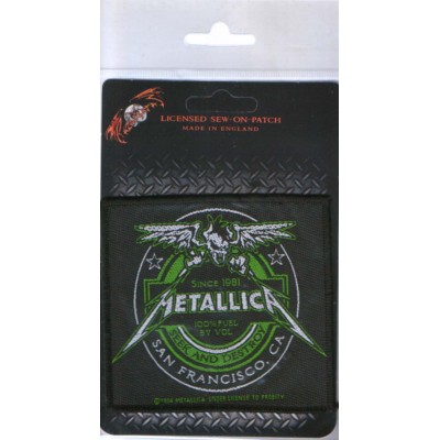 METALLICA - San Francisco - Prišivač
