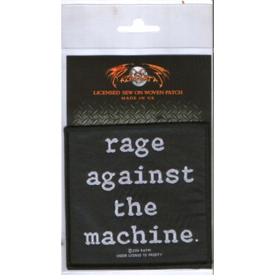 RAGE AGAINST THE MACHINE  - Prišivač